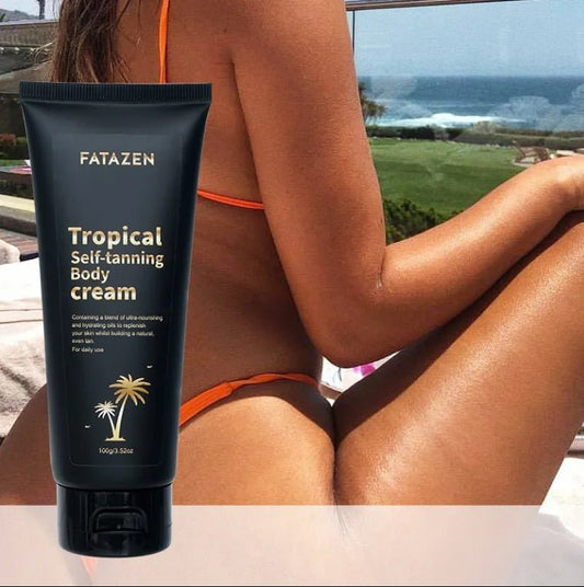 3Hrs Instant Dark Tanning Lotion Butter Body Care Sunscreen Suntan Oil Skincare OEM Self Tanner Sunless Tanning Cream For Body - Fiti beautyskin careCJFS214173201AZ