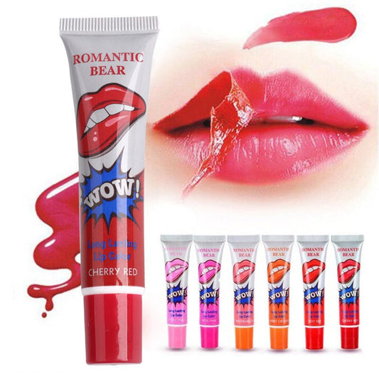 Amazing 6 Colors Peel Off Liquid Lipstick Waterproof Long Lasting Lip Gloss Mask Moisturizer Makeup Tear Pull Lip Lint Cosmetic - Fiti beautyLip careCJKH124426807GT